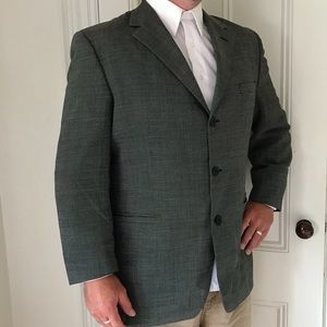 Versace classic v2 sports coat blazer gray wool